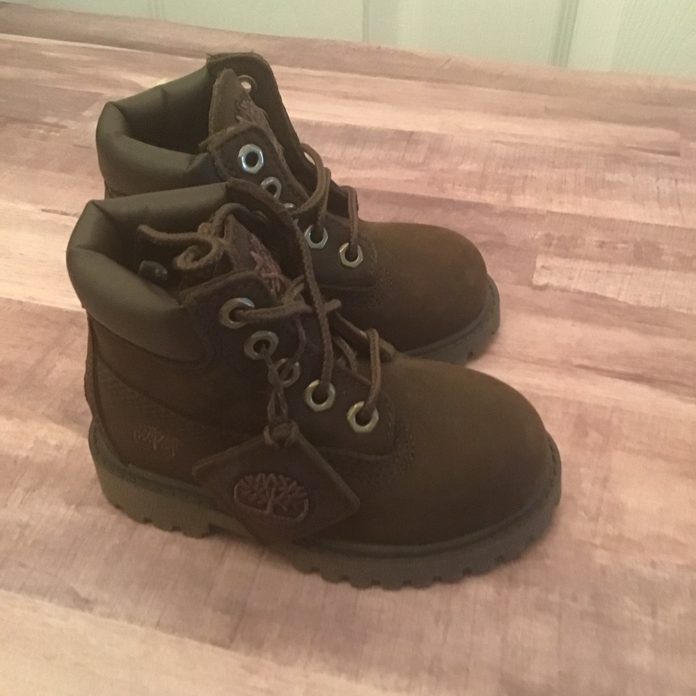 Toddler Size 5 Brown Timberland Boots New